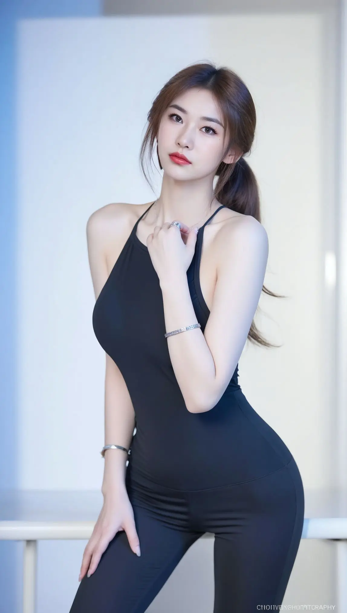 AI简约酷感写真 ai创作