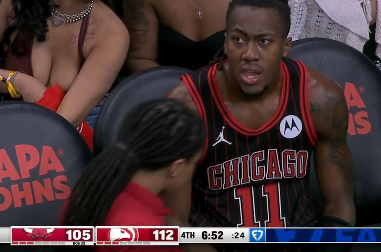 技术犯规！公牛球员多森姆又和特雷杨发生争吵！

公牛球员多森姆是有多看不惯特雷杨