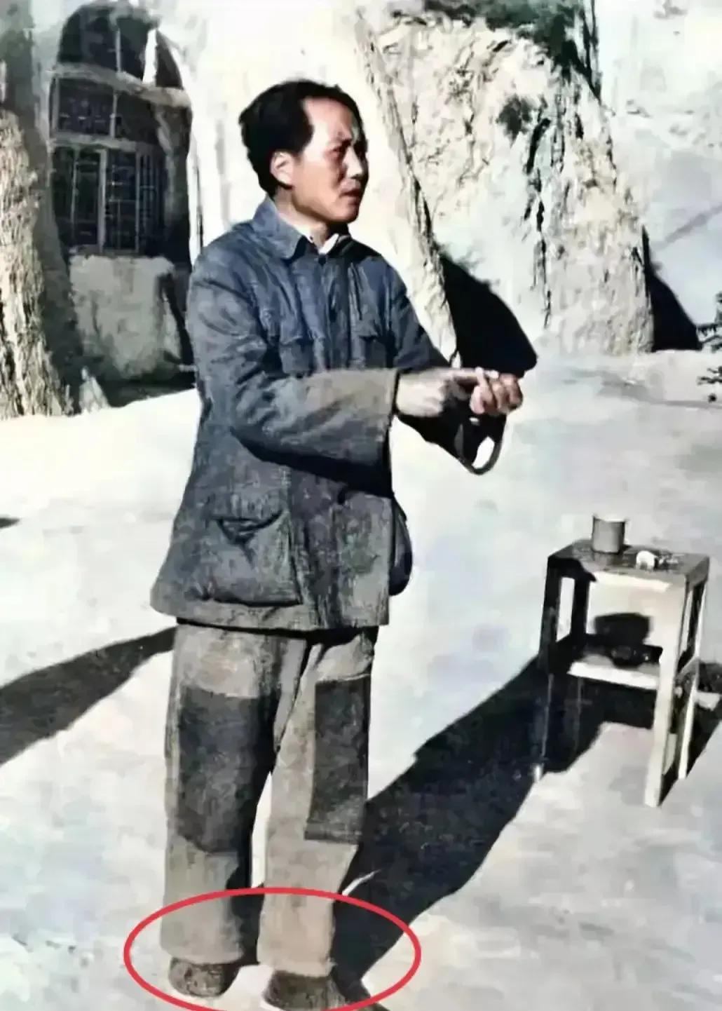 🍀请停留几秒，为伟人点个赞送朵花💐
《毛主席的风采照人》
在那烽火连天的岁月
