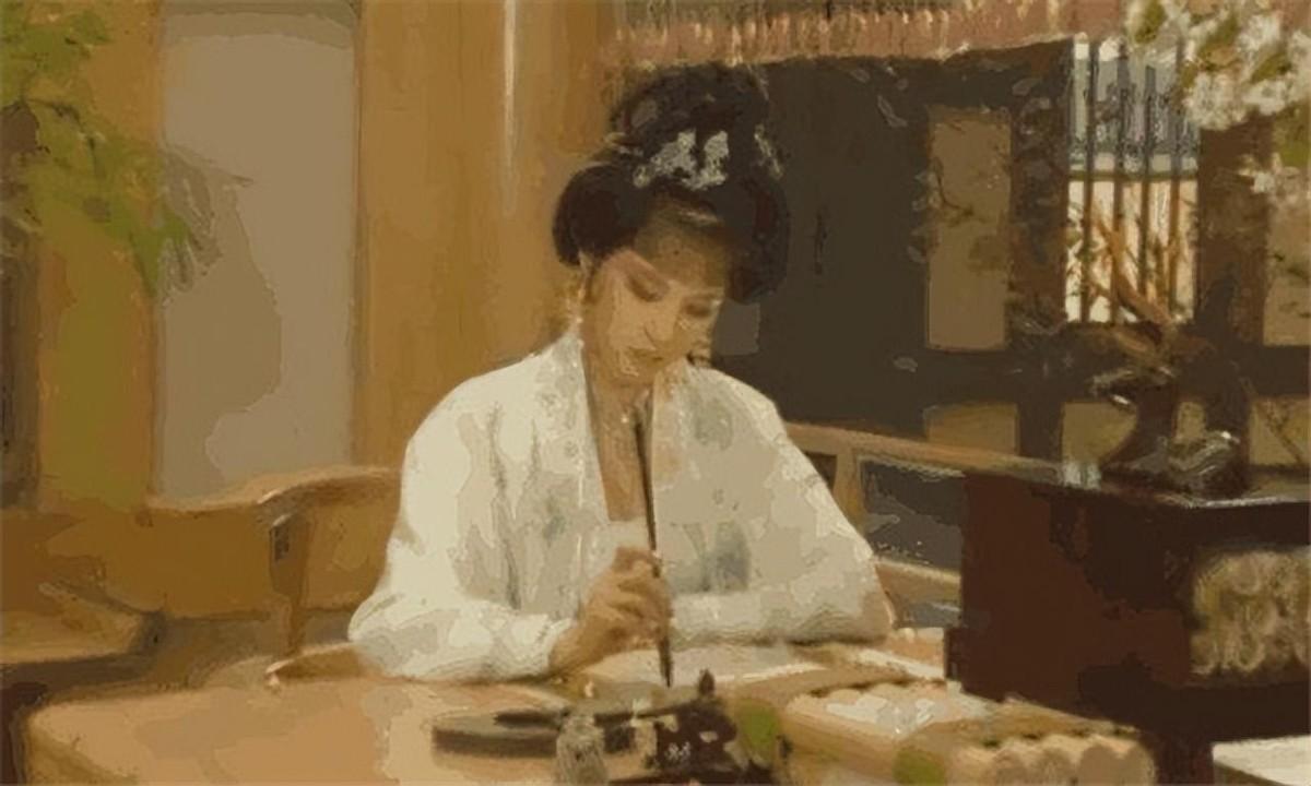 一天，李世民心血来潮，宣妃子徐慧侍寝，李世民左等右等始终没有等到徐慧，这让他很是