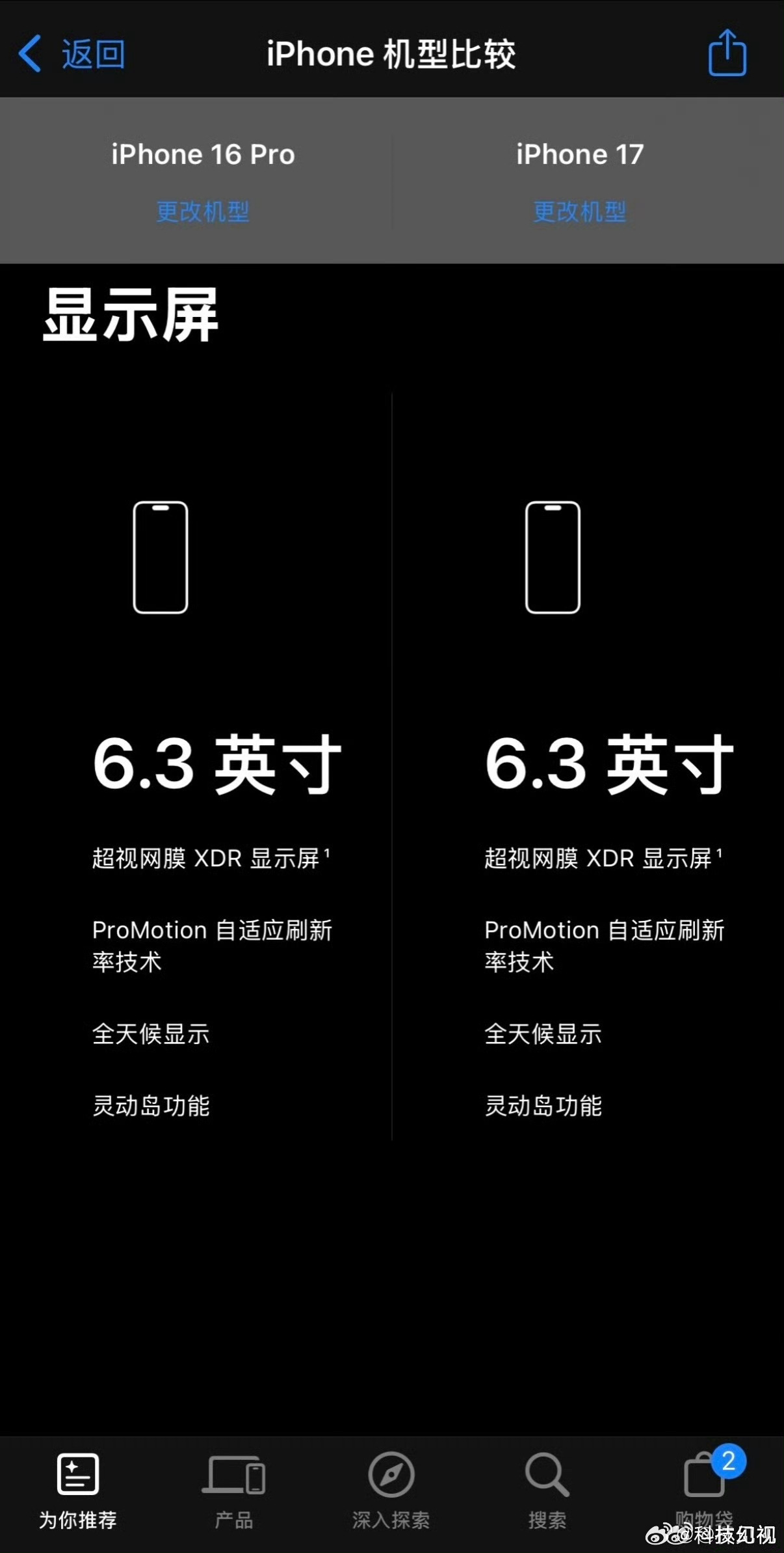 iPhone16背刺最大一代iPhone 17标准版产品力都超过iPhone 1