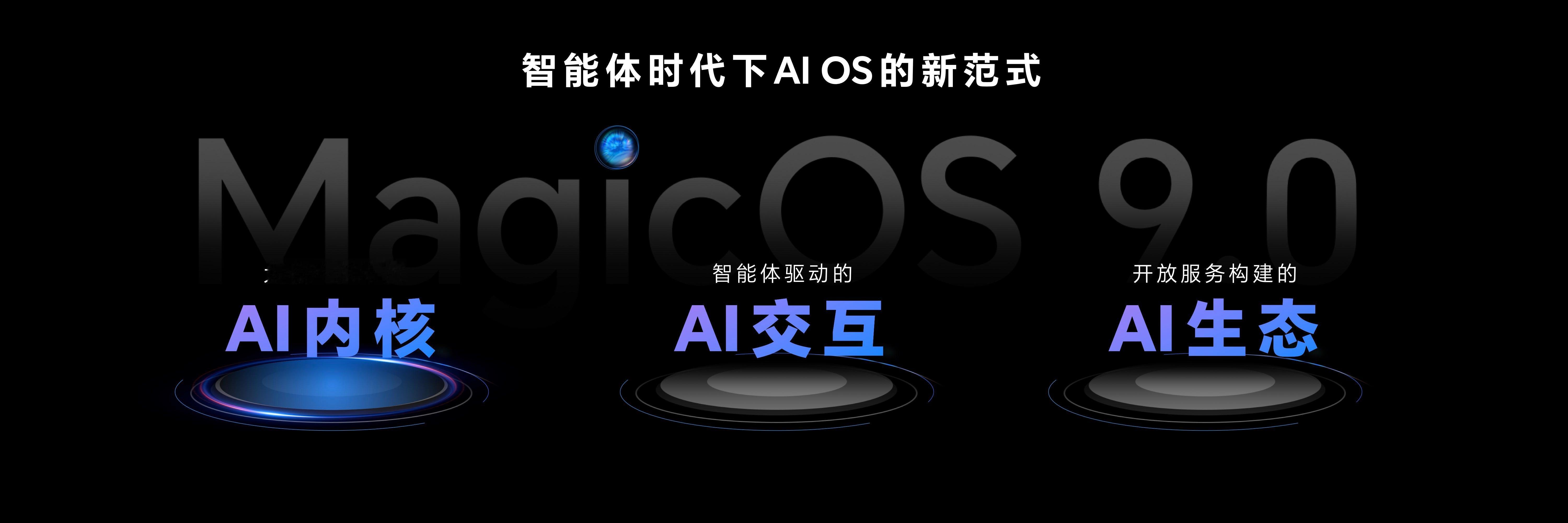 行业首个搭载智能体的个人化全场景AI操作系统#荣耀MagicOS# 9.0来了！