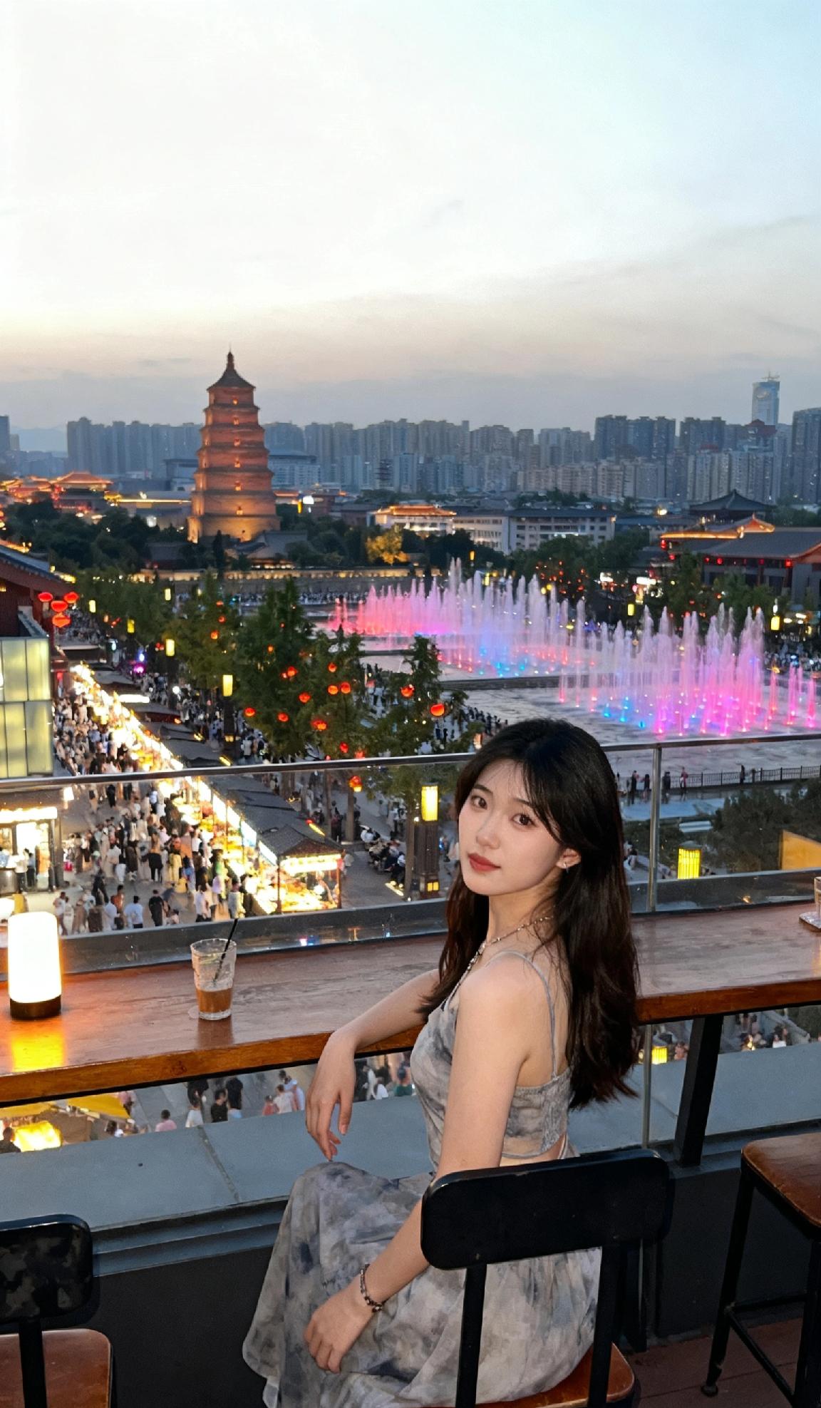 西安有哪些适合晚上去逛的地方西安夜游必打卡这些地！大唐不夜城灯火映唐风，看不倒翁