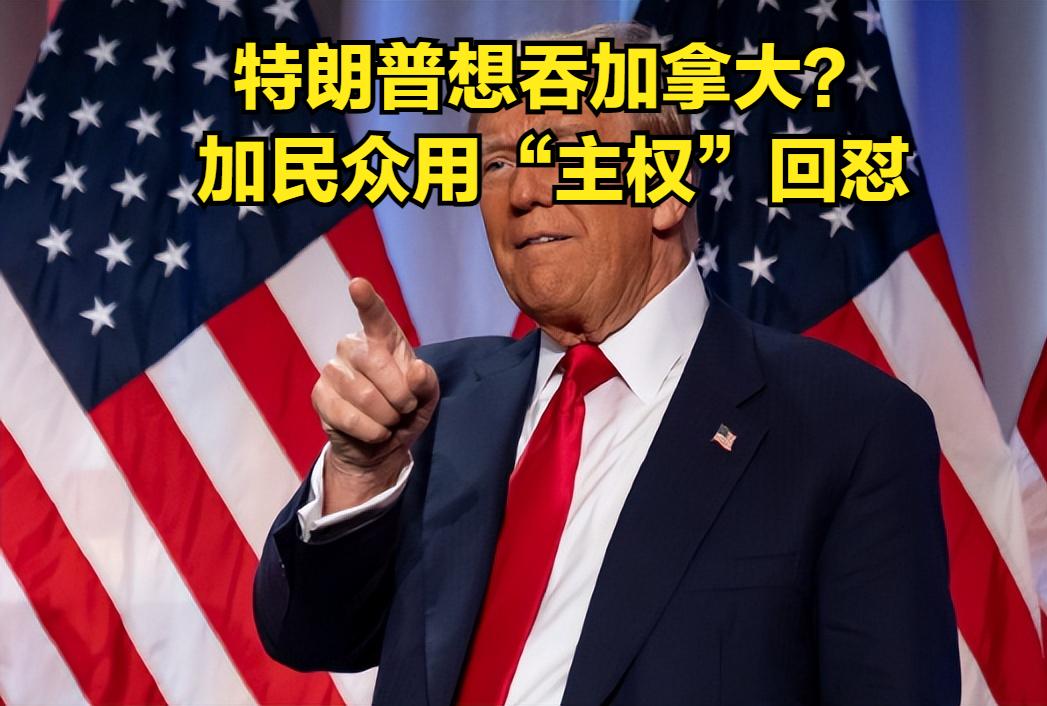 特朗普想吞加拿大？
加民众用“主权”回怼
我们绝不做第51州！
特朗普又提“收编