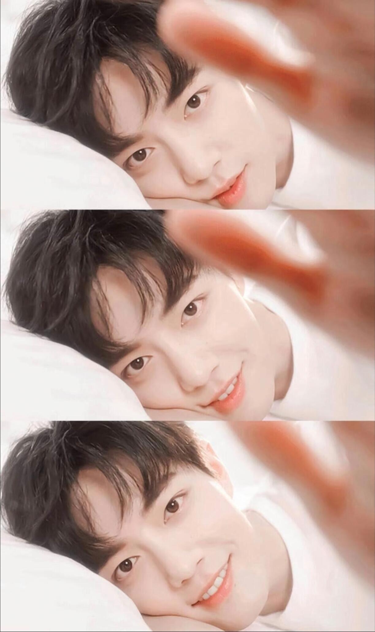 肖战向全世界安利我担 肖战的微笑，心都化了💖 