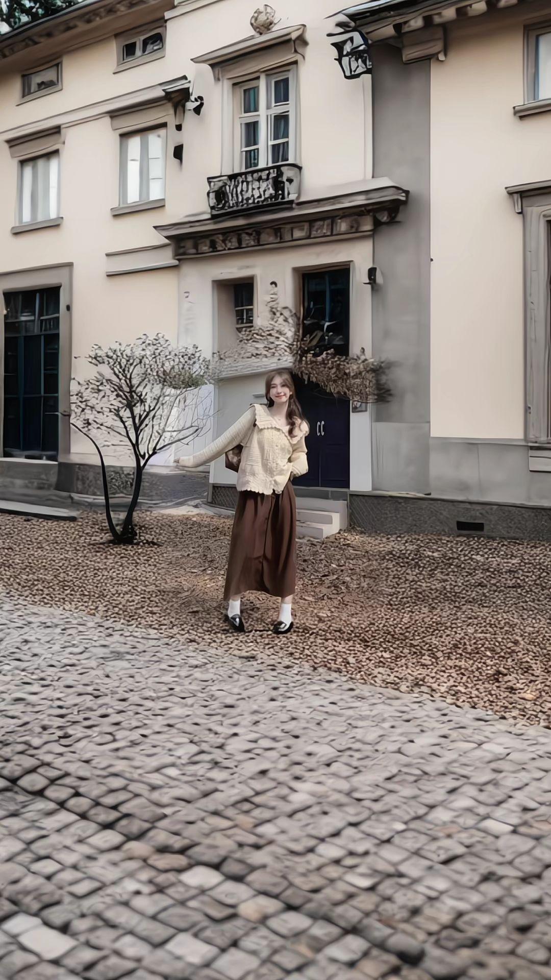 韩系穿搭 慵懒风穿搭 针织衫 早秋穿搭 这也太好看了