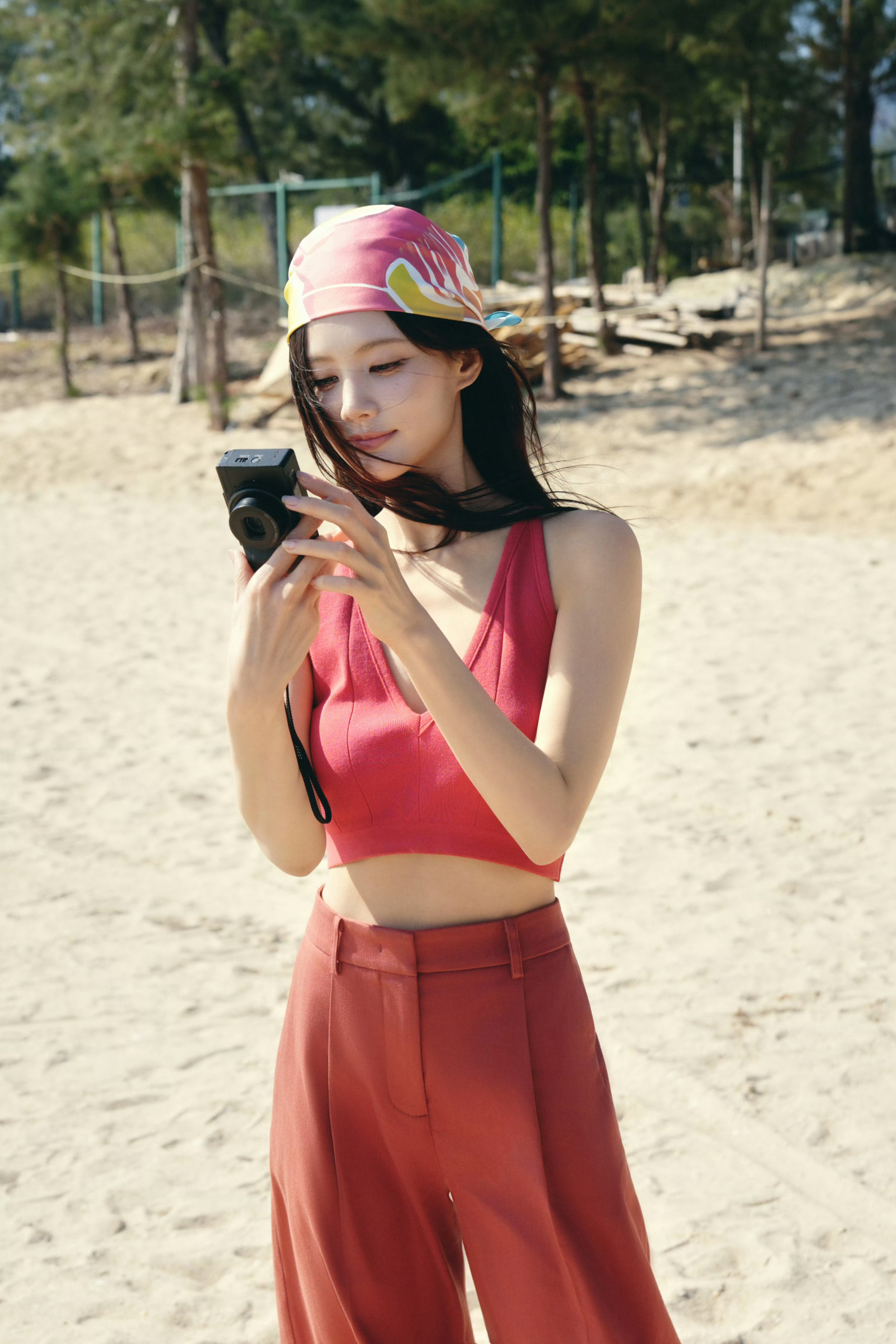 李一桐海边碎片🌴🌊 