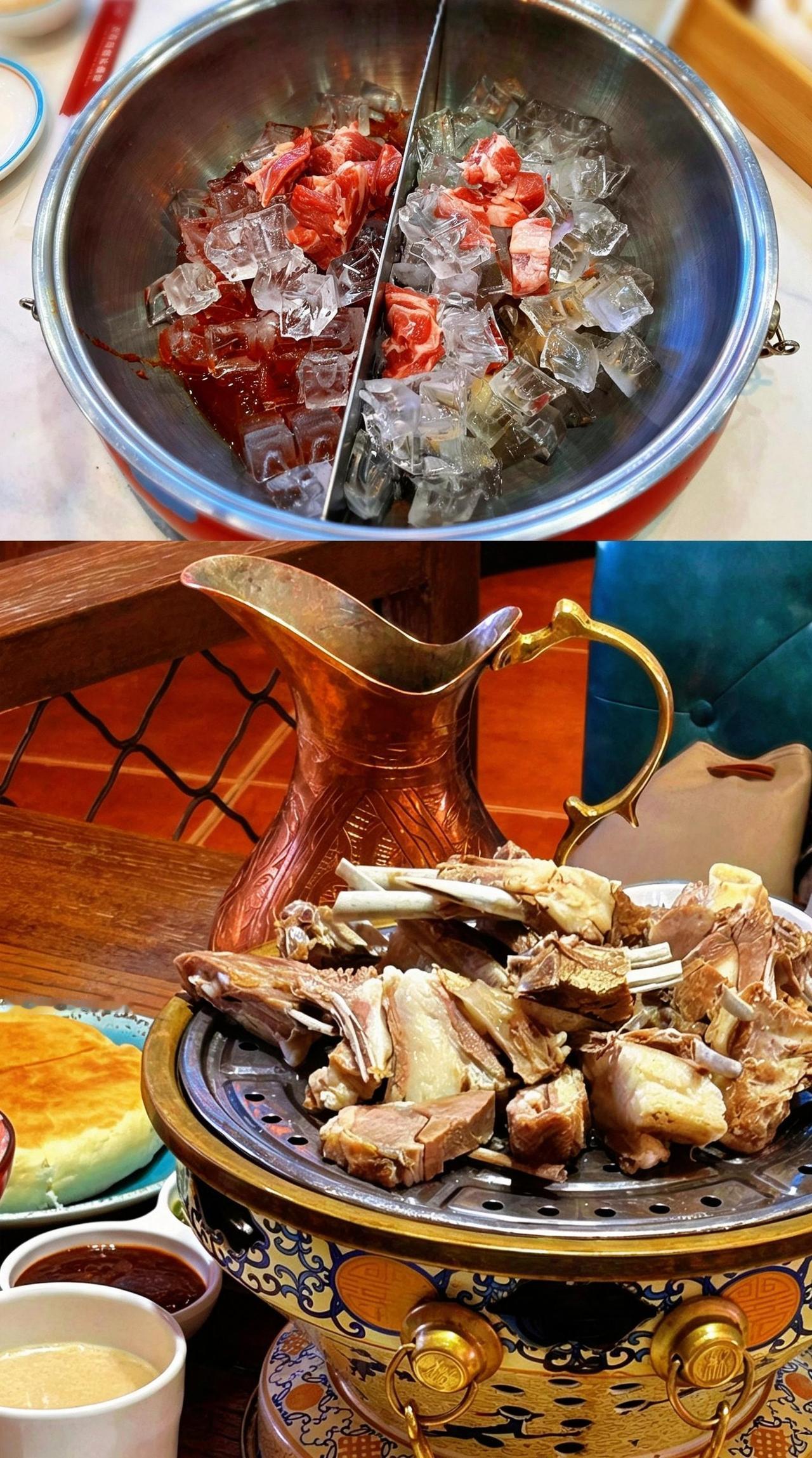 🔥冰与火的缠绵，是舌尖上的江湖🌶️！铜壶映肉香，岁月都炖得酥烂～
