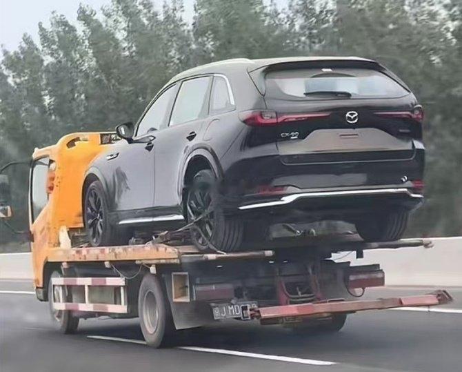 马自达CX90国内谍照~~~六缸+后驱平台投放国内有戏吗？？？