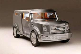 新款运钞车？---福特SYNus概念车

2005北美车展，福特SYNus概念车
