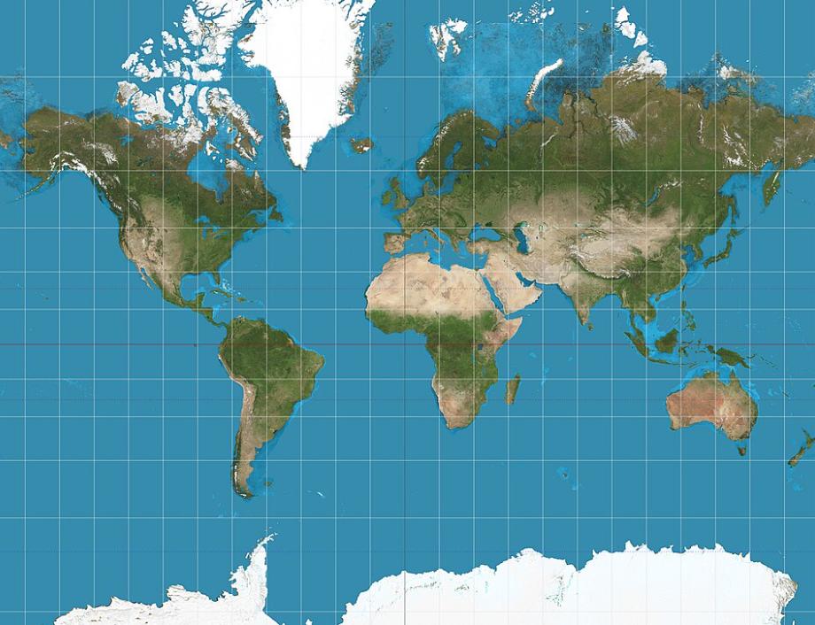 联合国164:1改地图，美国为何独反对？
 
一张世界地图的投影方式，正在被当作