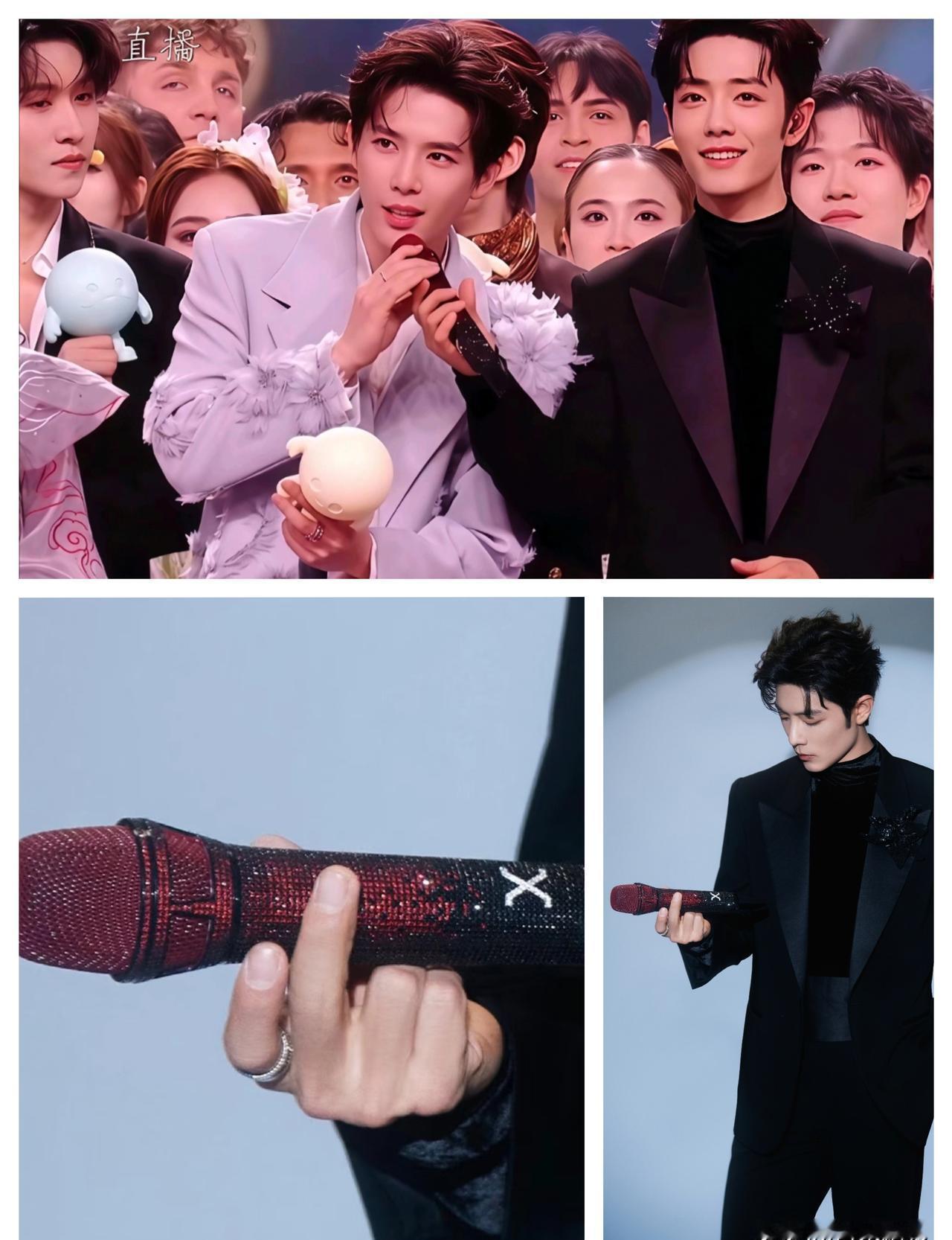 当全场话筒集体哑火，肖战用一滴“唇下痣”破了局。
任素汐刚张嘴，声音断了。
王安