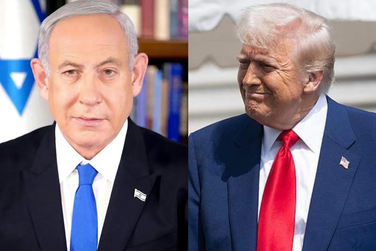 特朗普老登，今年80了！
内塔尼亚胡老登，今年77了！
两人一大把年纪了，还不积