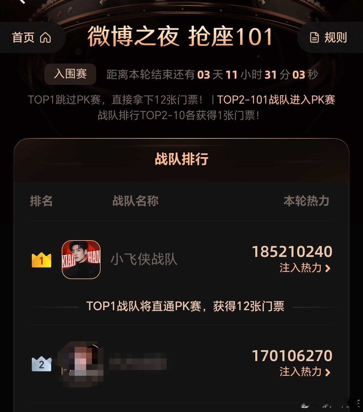 手搓快2亿的热度只是为了12张票，粉丝的爱是真的很了不起微博之夜抢座101肖战粉