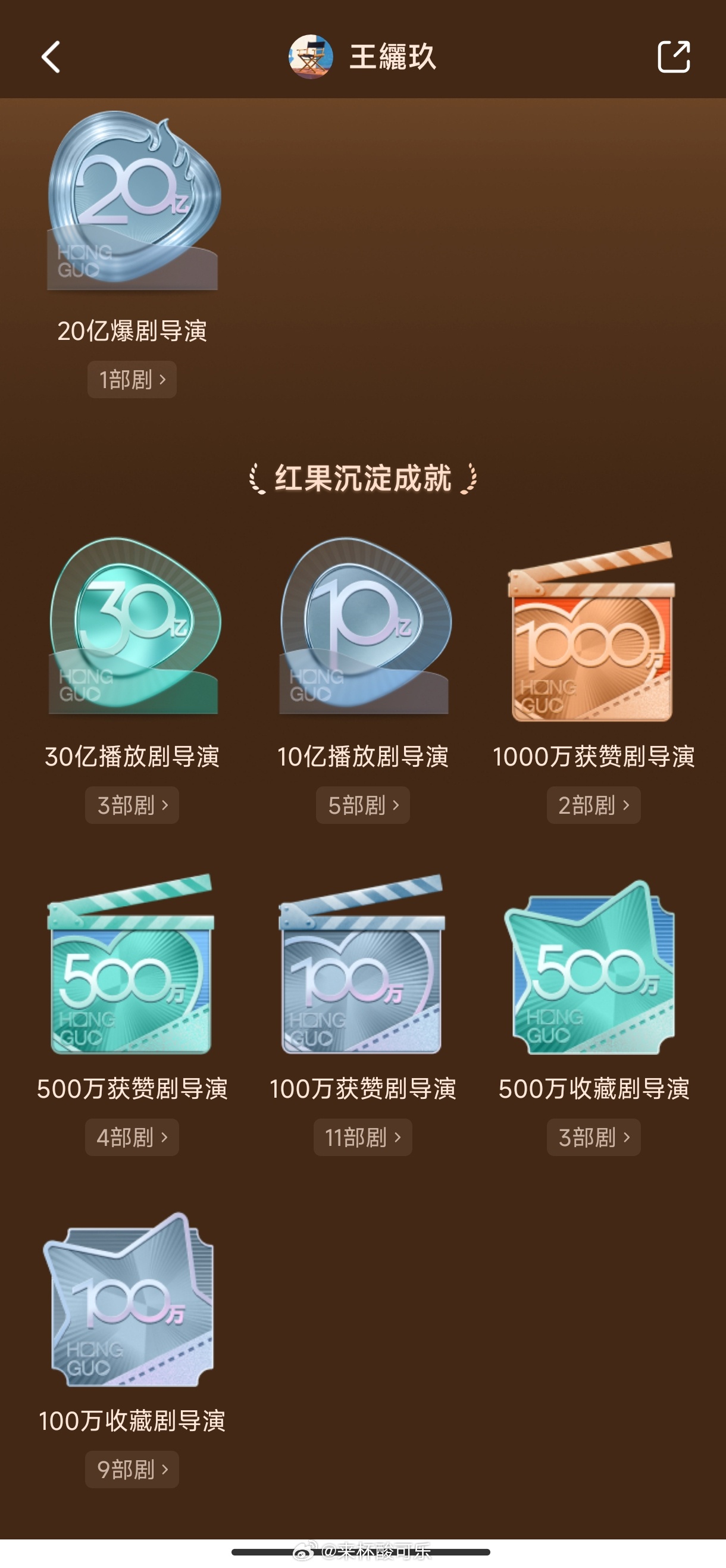 幕后导演编剧的红果成就王纚玖20亿爆剧导演1部《昼以继夜》30亿播放导演3部《驯