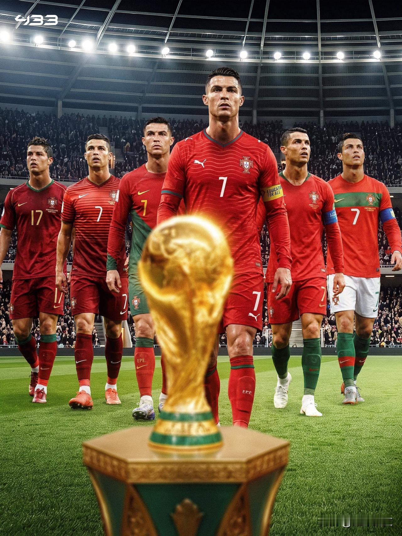 C罗入选2026年世界杯葡萄牙队大名单🏆🇵🇹

他将第六次征战世界杯🤯