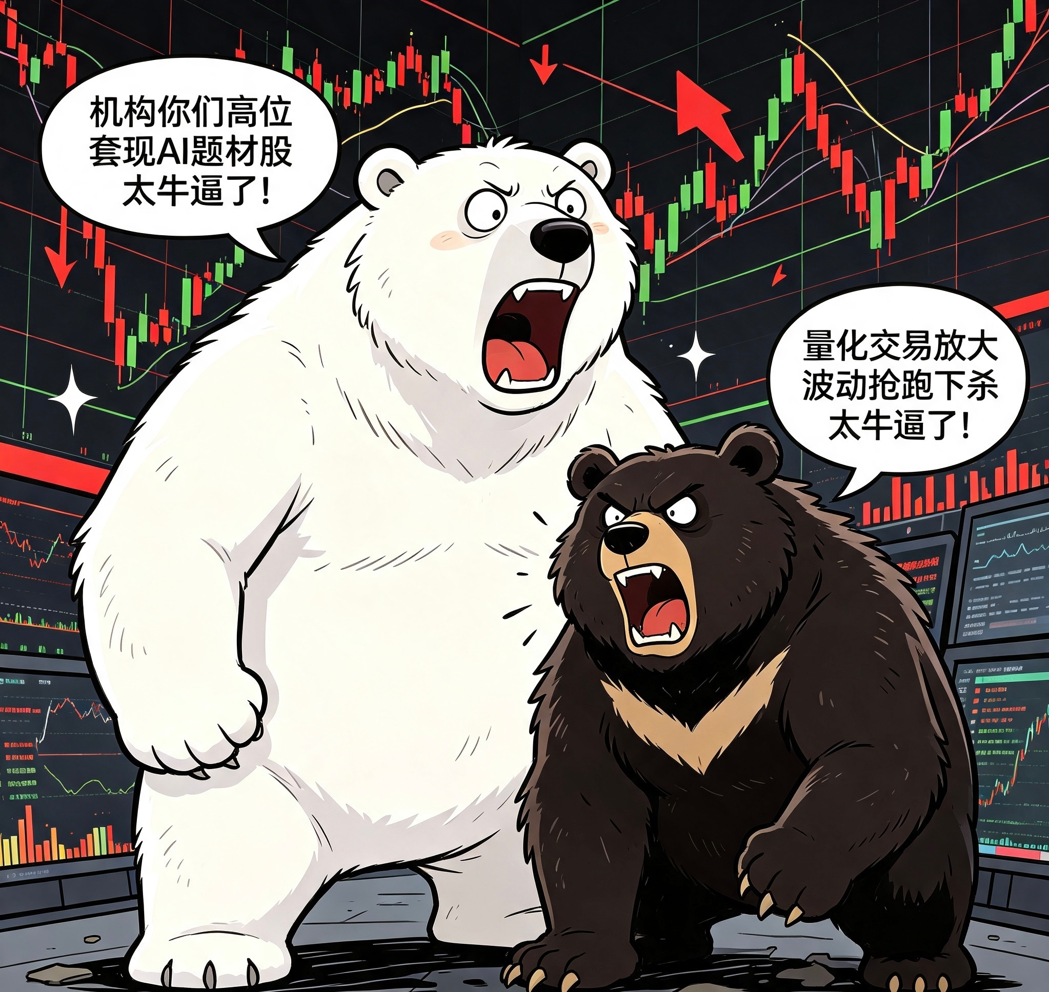 近期A股大跌暴跌画面！！！ 