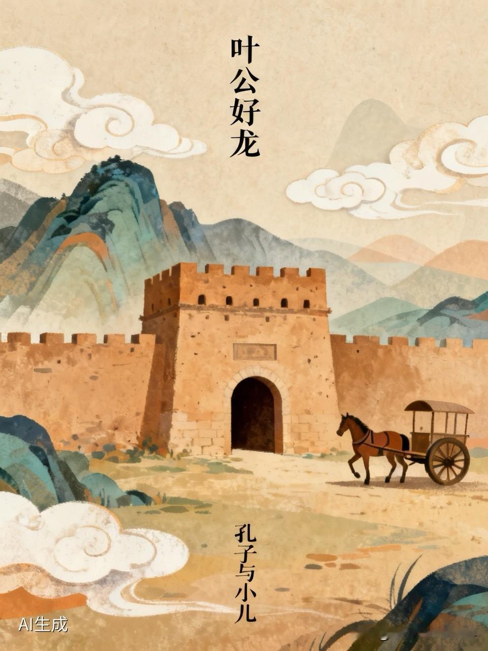 叶公好龙大家都知道，因为小学课本让人家喻户晓。但是当年孔子路过叶县时，曾被一个七