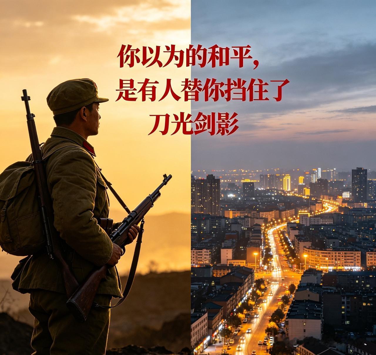 总有人天真发问：
新中国明明是和平年代，
为什么当初优先搞国防，不先发展民生？