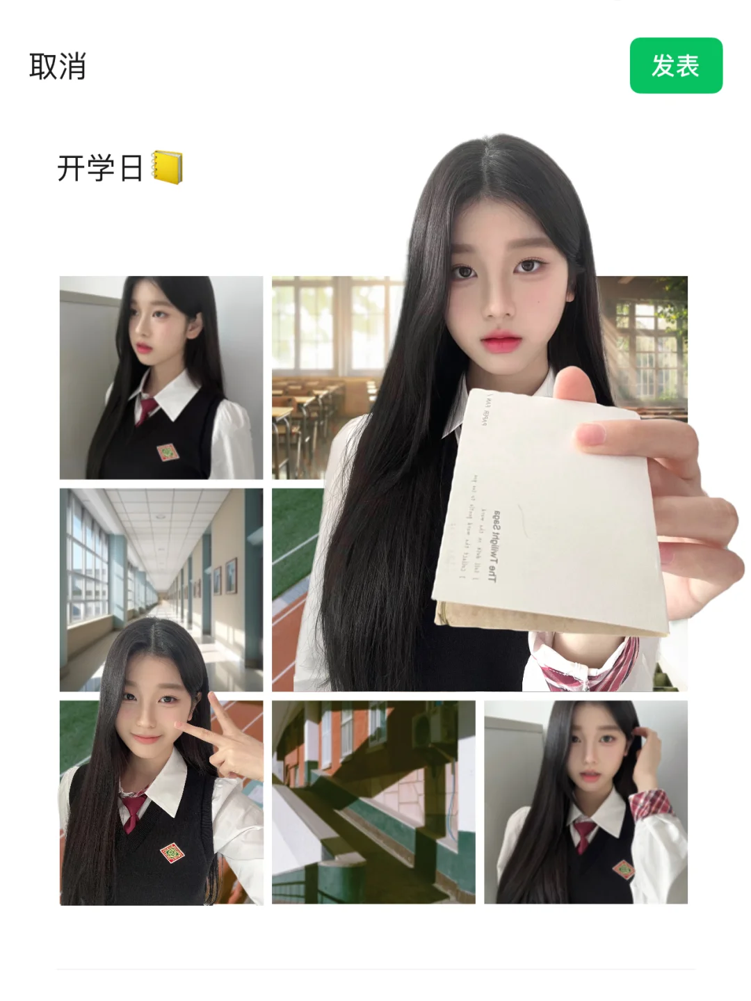 开学就这样发3D朋友圈吧！