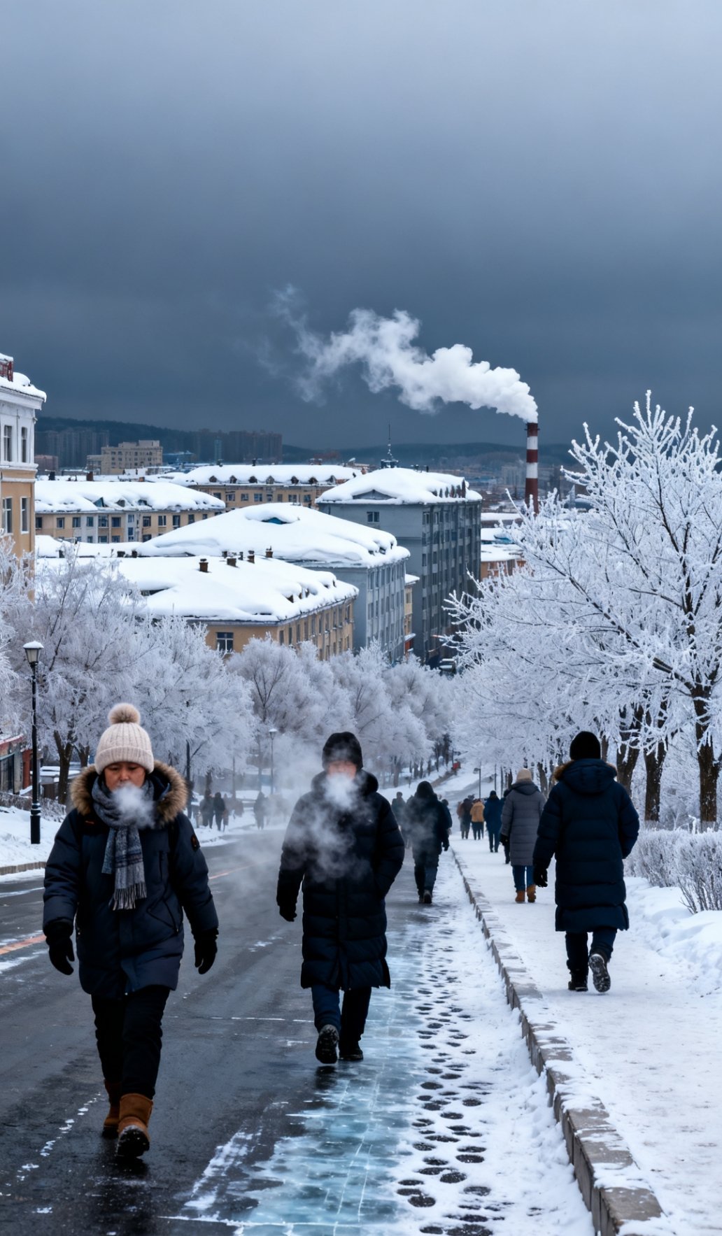 零下15度在东北点外卖能吃上热的吗    东北零下15℃的冷，是自带“魔法攻击”