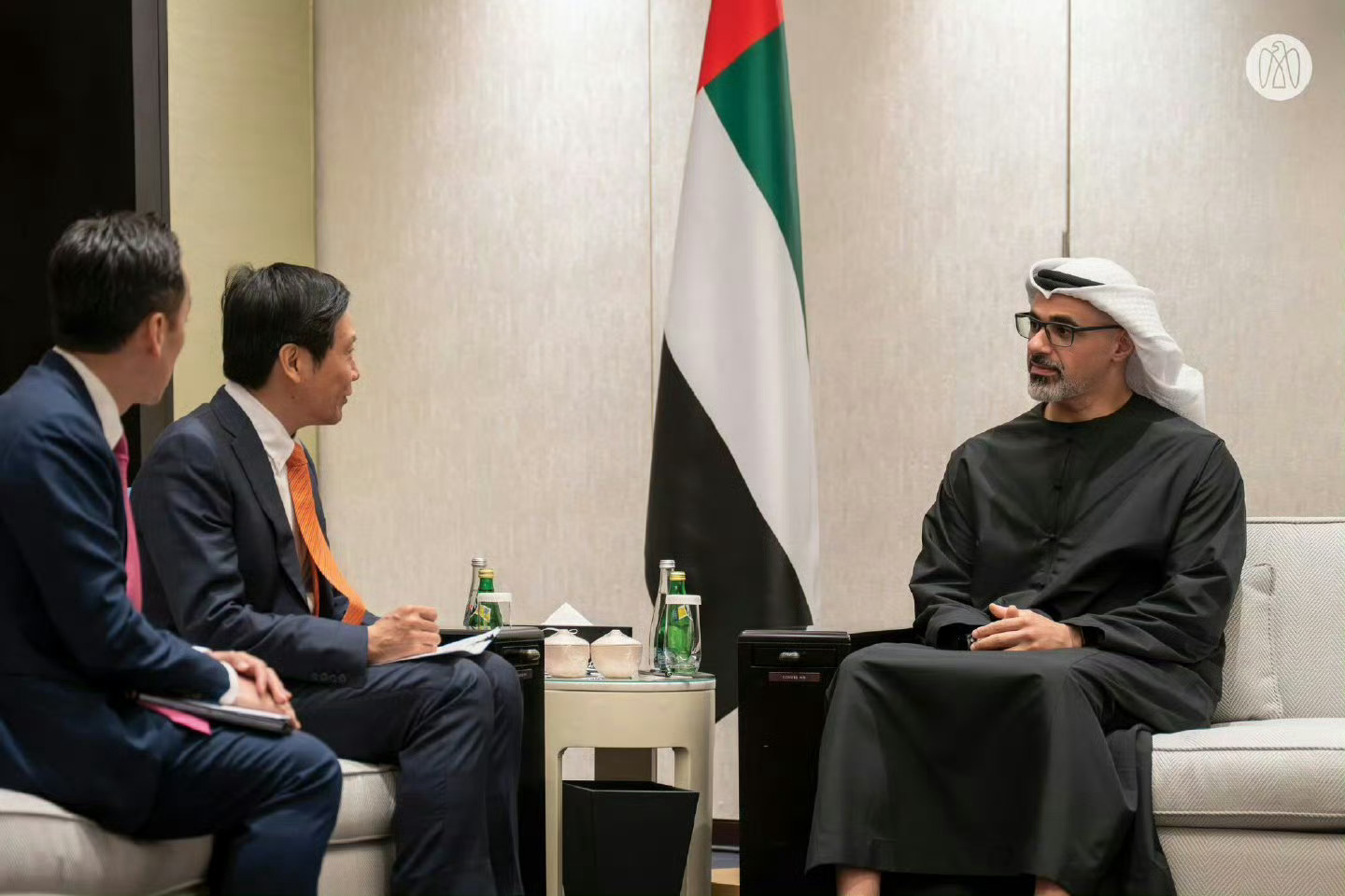 雷军会见阿布扎比王储 雷总这几天真的好忙啊