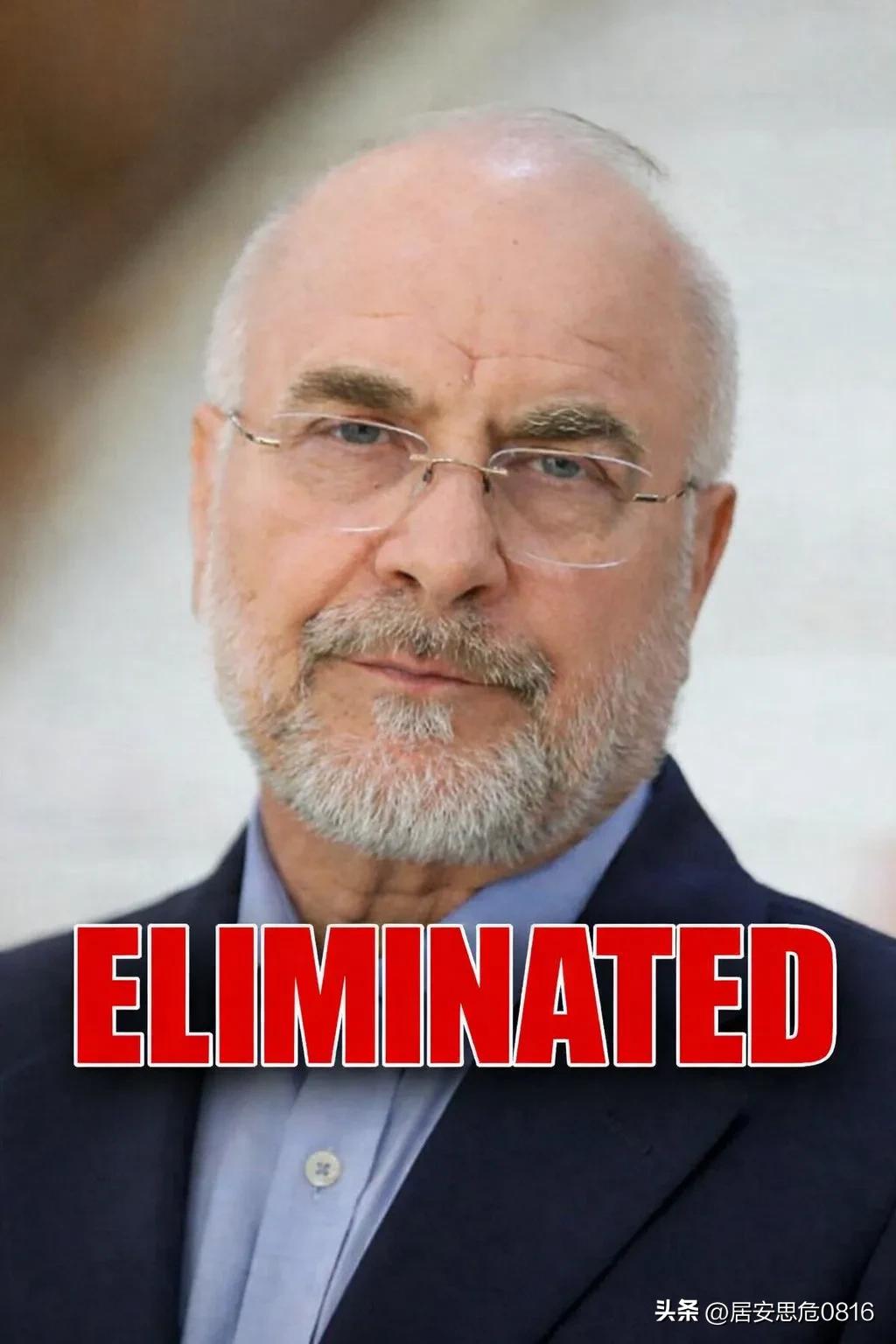 剩下的唯二的談判對象也被斬首了。伊朗議會議長穆罕默德·巴格爾·加利巴夫已被清除。