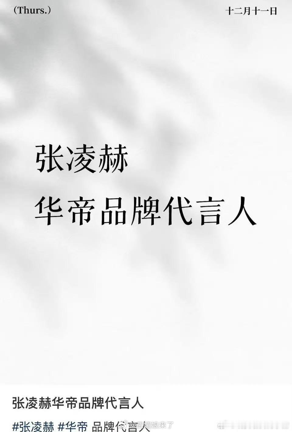 吃🍉张凌赫华帝品牌代言人老牌厨房电器品牌 