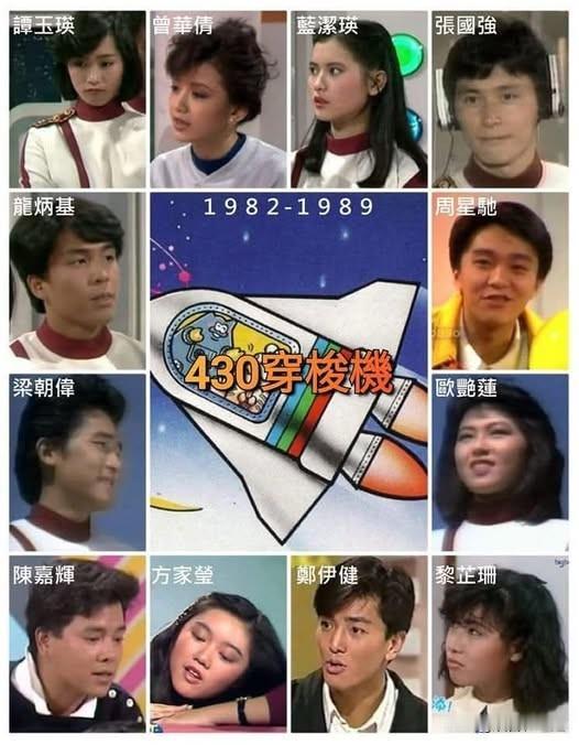 1982-1989年，原来培养巨星的摇篮是儿童节目“430穿梭机”，梁朝伟、周星