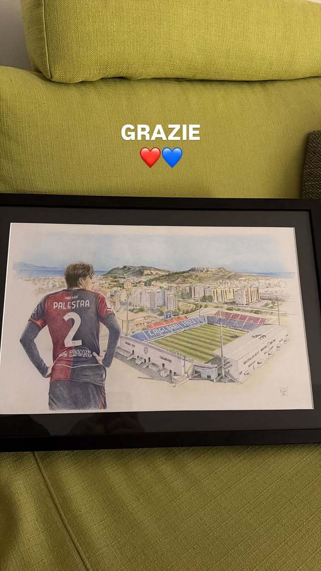 ❤️💙 即使你只为我们效力一个赛季，我们也将支持你一路向前。继续加油，帕莱！©