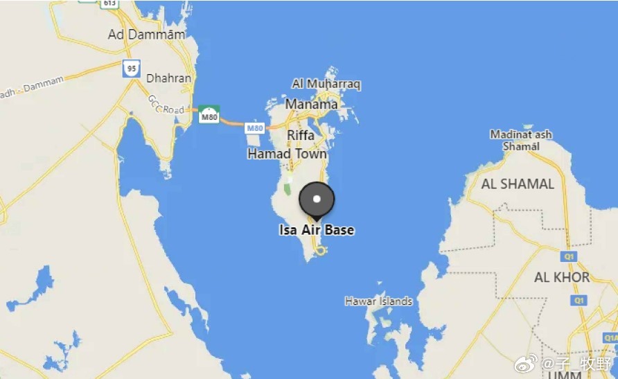 伊朗伊斯兰革命卫队：直接命中10个战略目标，包括位于巴林谢赫伊萨空军基地的指挥中