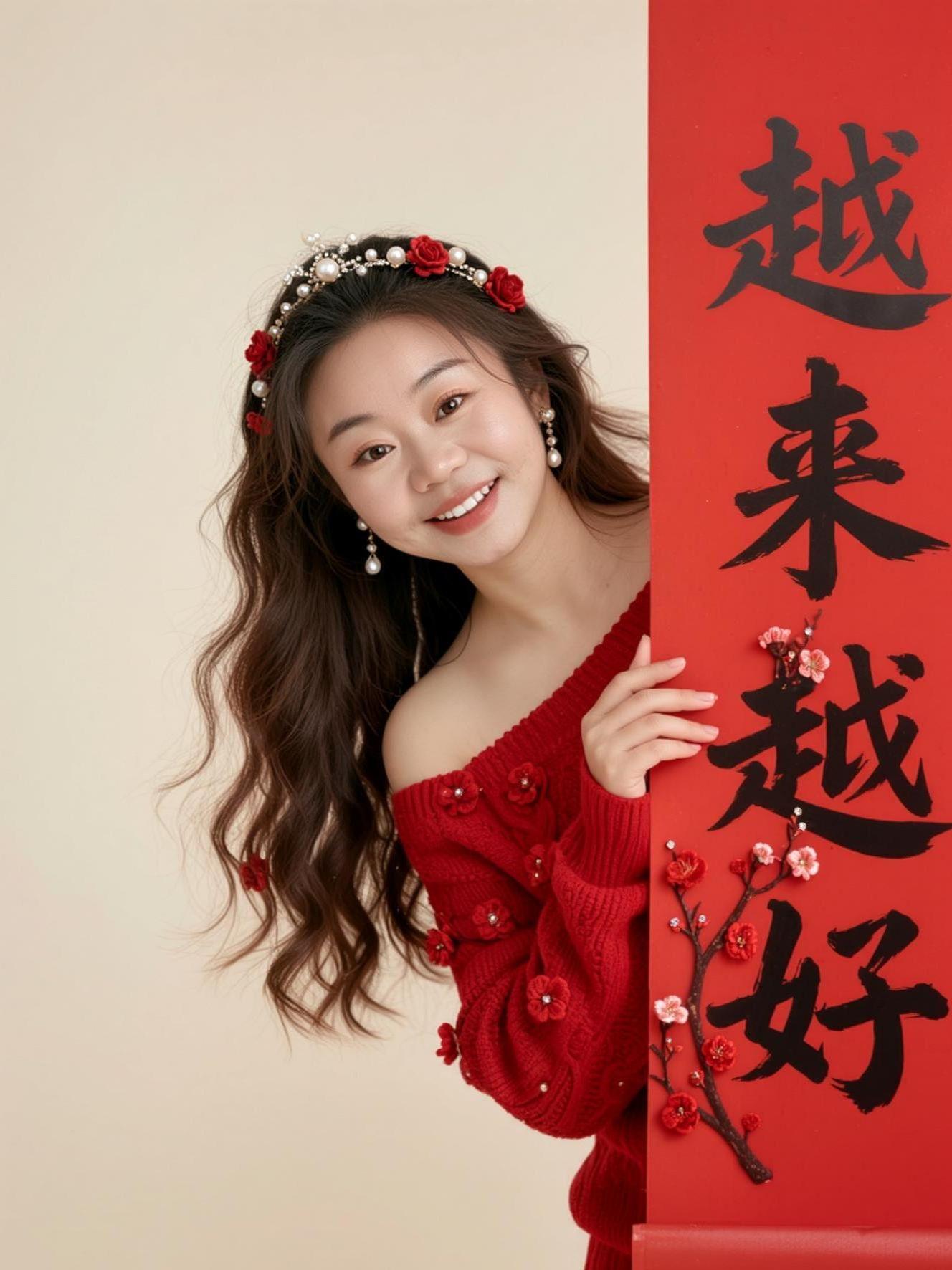 AI中式喜庆写真