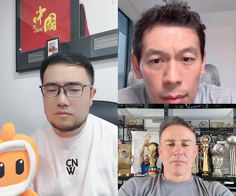 卡纳瓦罗谈归化：印尼根本不能和中国比，中国根本不缺体育人才前国足主帅卡纳瓦罗在直