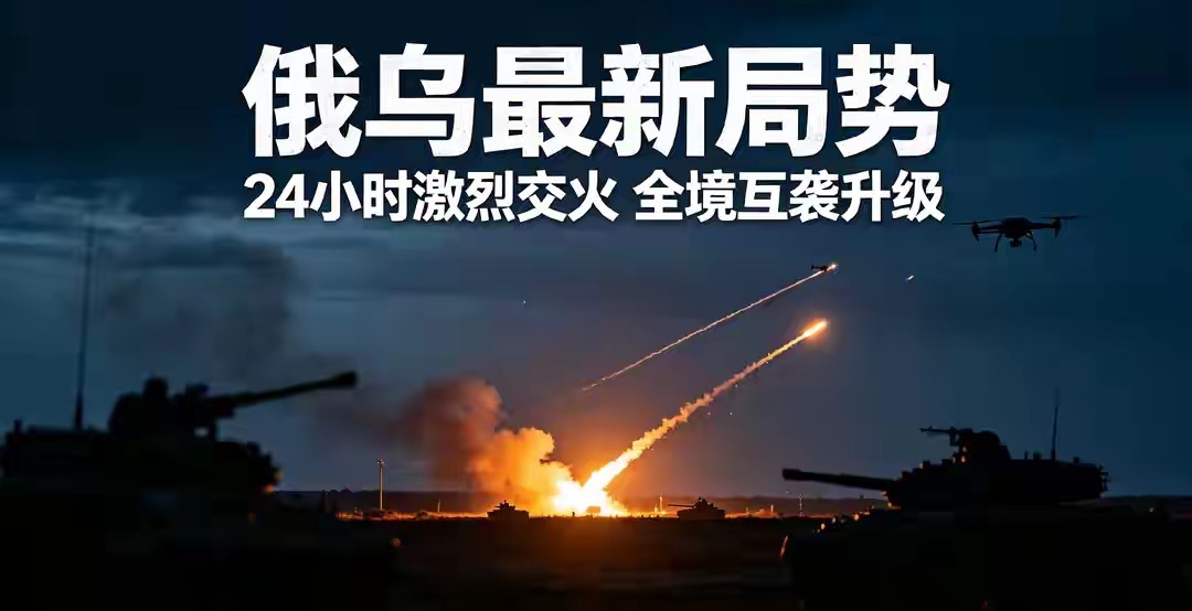 局势持续升级！俄乌24小时全线激战，前线肉搏拉锯，本土接连发生爆炸俄乌冲突战场再