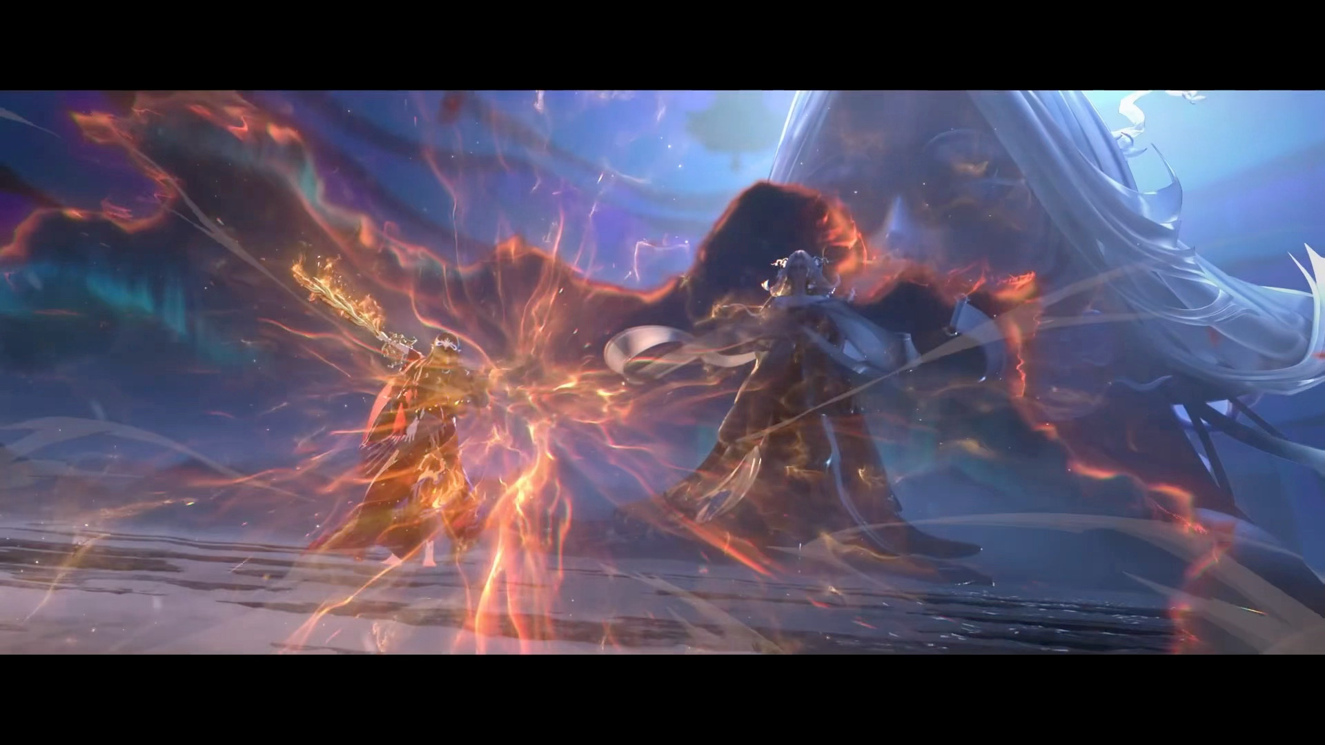 阴阳师手游 天火命铃彦姬CG「最初的火焰，怎么会因为薪火的传递而分薄呢？」「我以