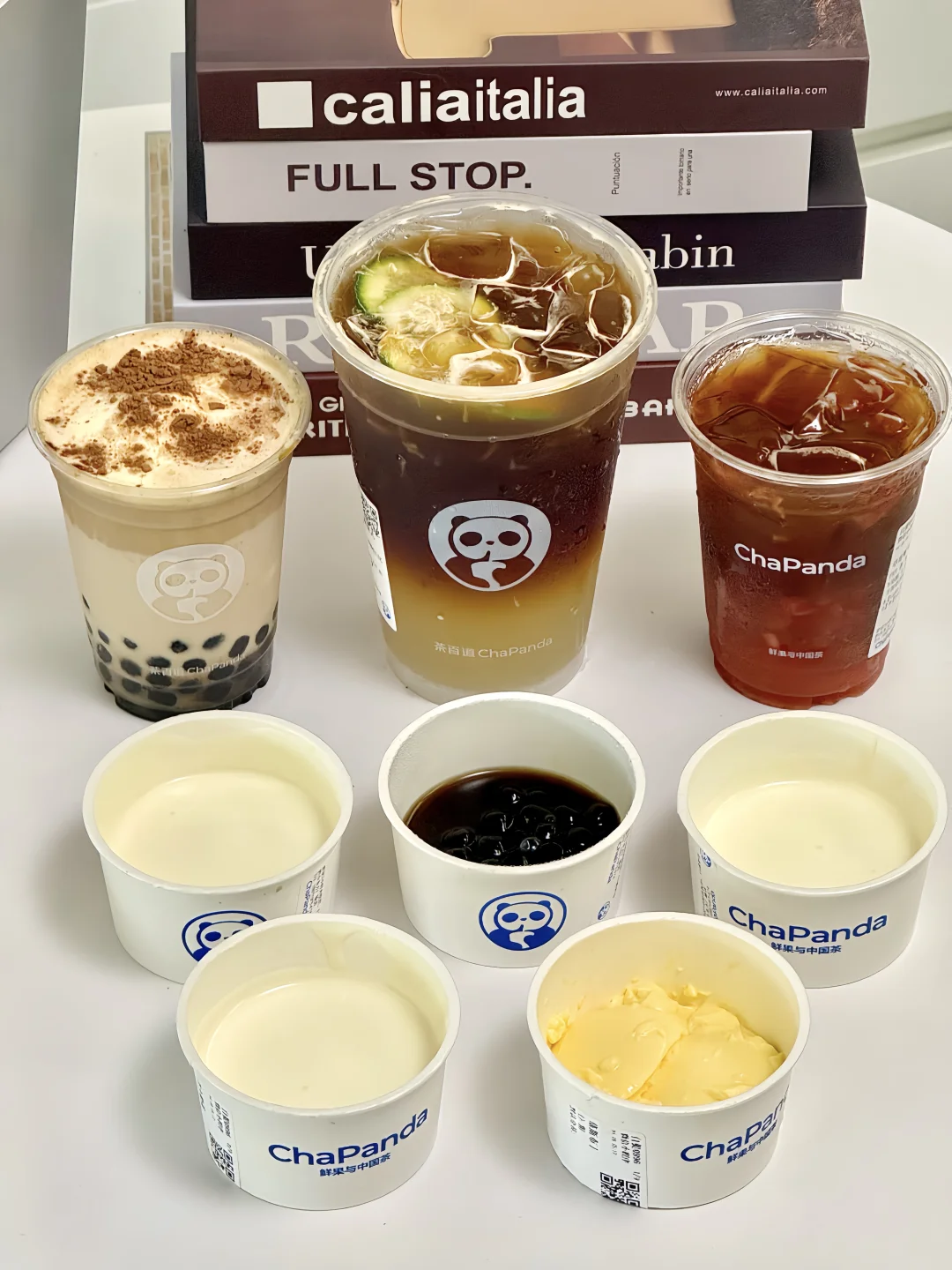 黑糖珍珠香草拿铁☕️茶百道靠小料又赢一分！