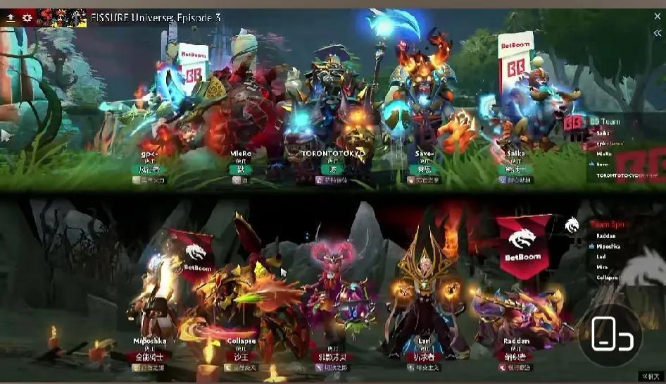 Spirit 2:0 B B

第一局开始B B两路优，但是对线过后运营不如雪碧