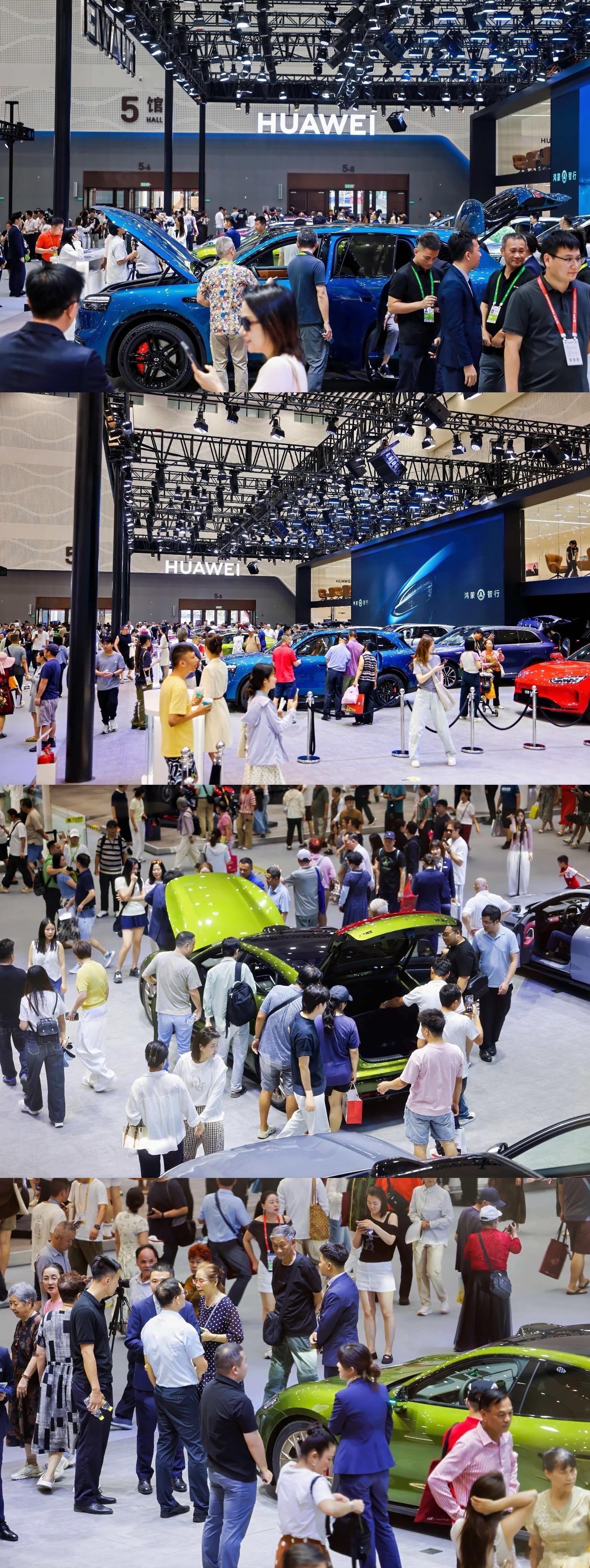 2026消博会现场热闹非凡，胡兵、水木年华也来探展了。