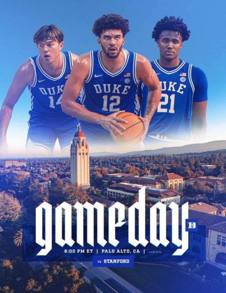 杜克男篮  明天是比赛日！07:00对阵斯坦福 