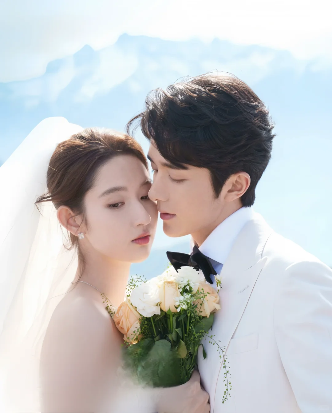 这组婚纱照可以直接做婚礼请柬了！！！