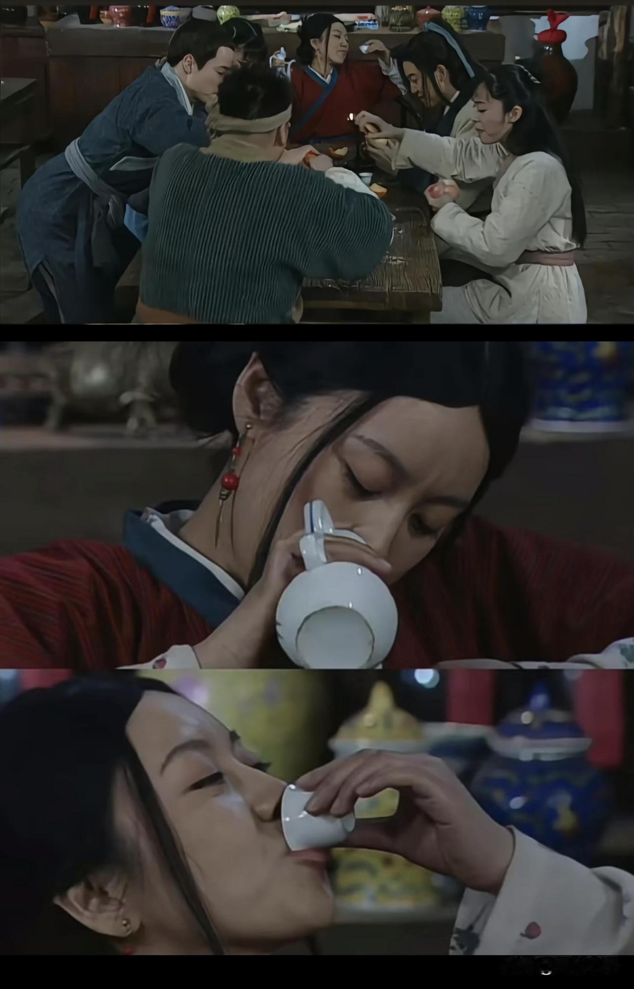 湘玉，我明白了
为什么可以在人声鼎沸中一个人喝酒

以前看武林外传，
只觉得湘玉