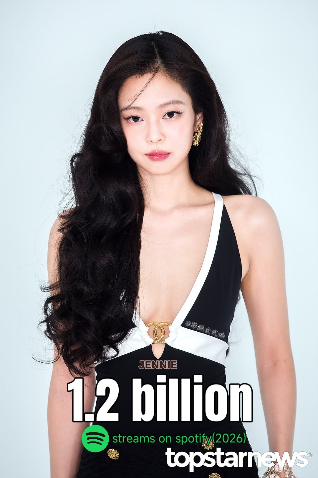 JENNIE2026年Spotify流媒突破1️⃣2️⃣亿🎉成为今年第一且唯一