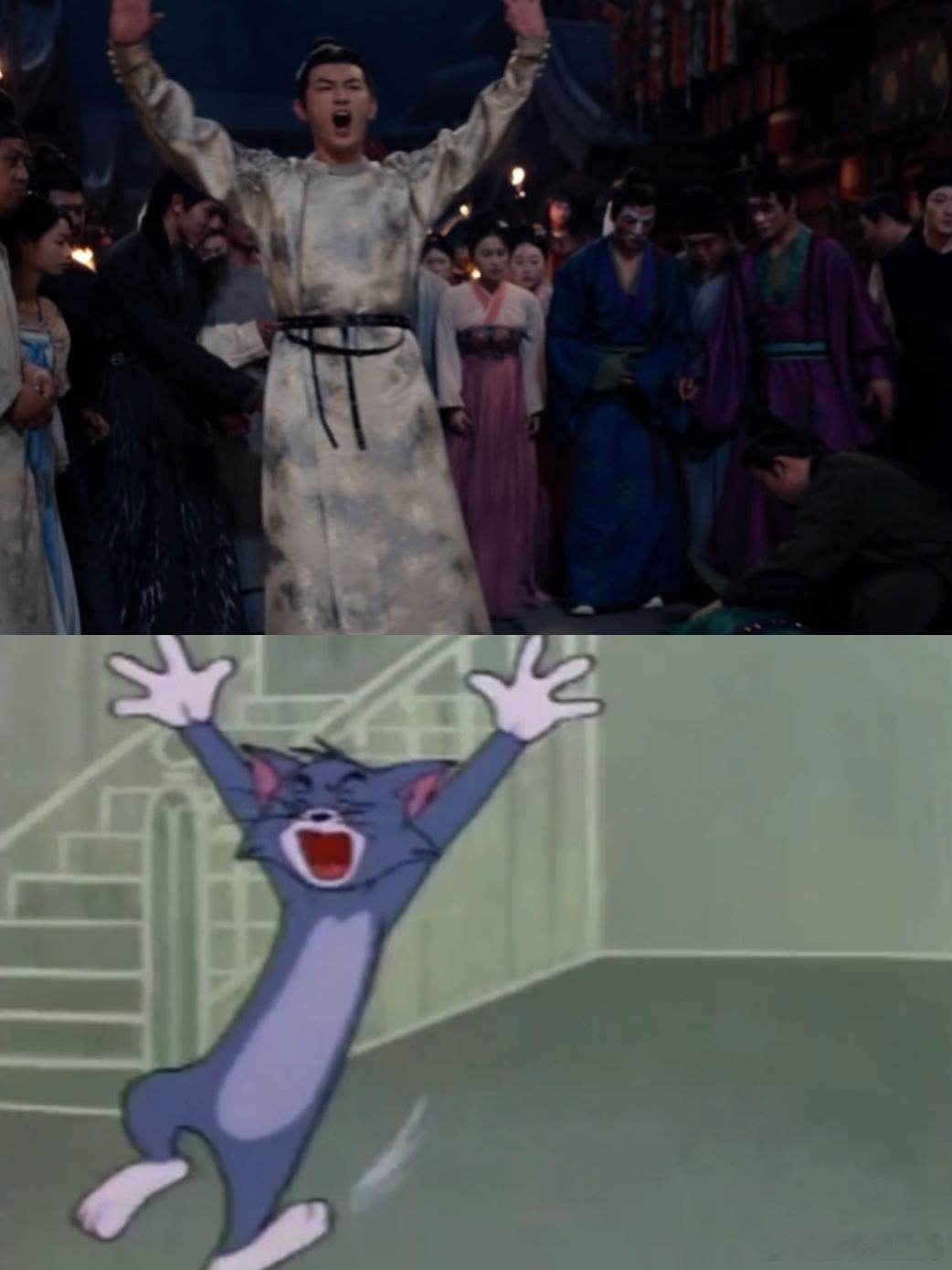 救命！卢凌风这声“退后”是跟汤姆猫拜过把子吧？明明摆着司法参官的架子，一开口却像