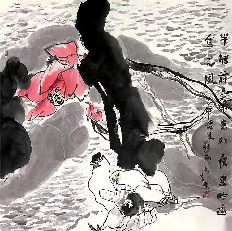 你花了半年心血画的那幅画，知道最后被挂在哪儿了吗？
厕所门口。
真的，这不是段子