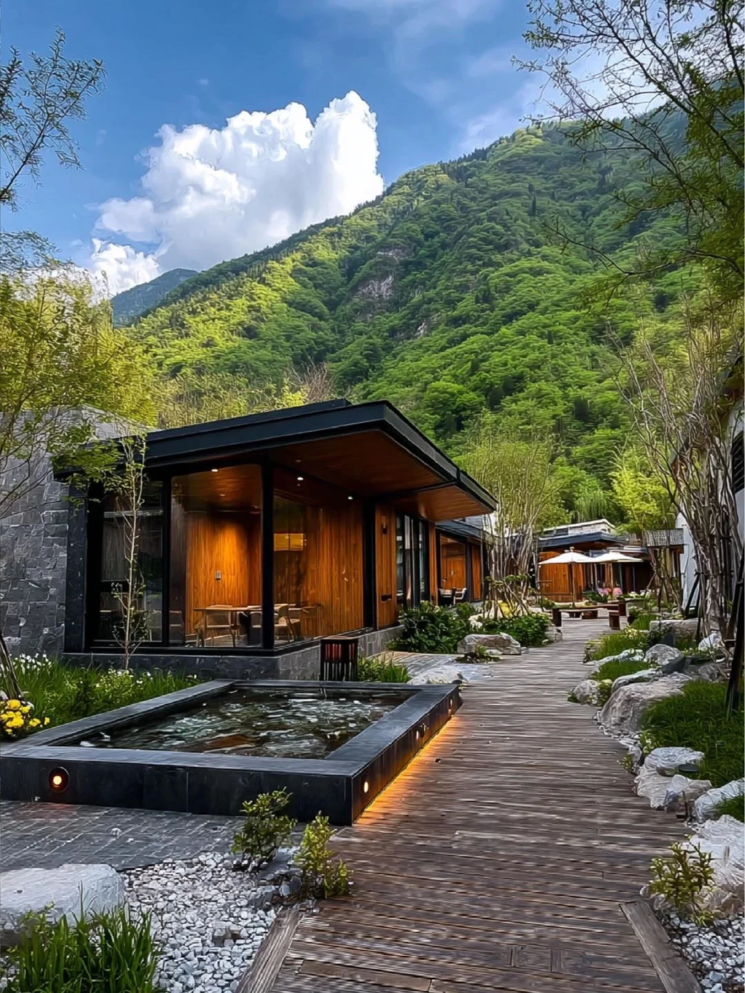 惠州新开业📍山野私汤小院已经next level