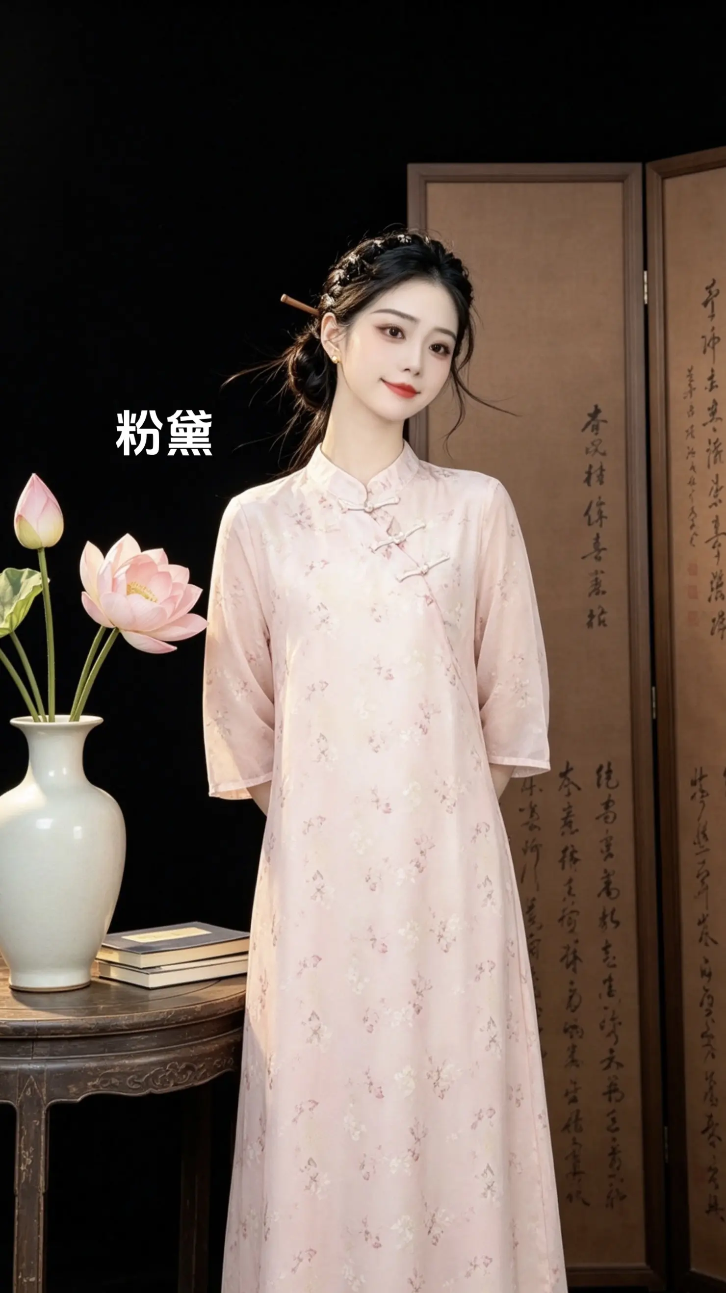 风华正茂，当然要落落大方。