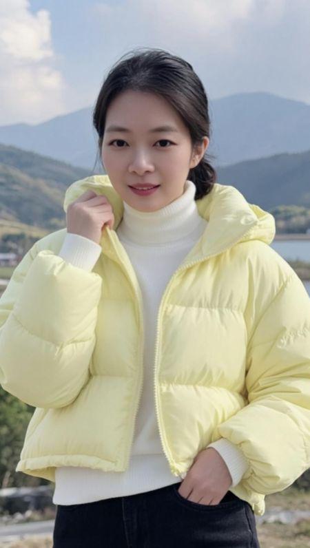 AI亮黄生活照热门日常分享穿搭 我的乡村生活