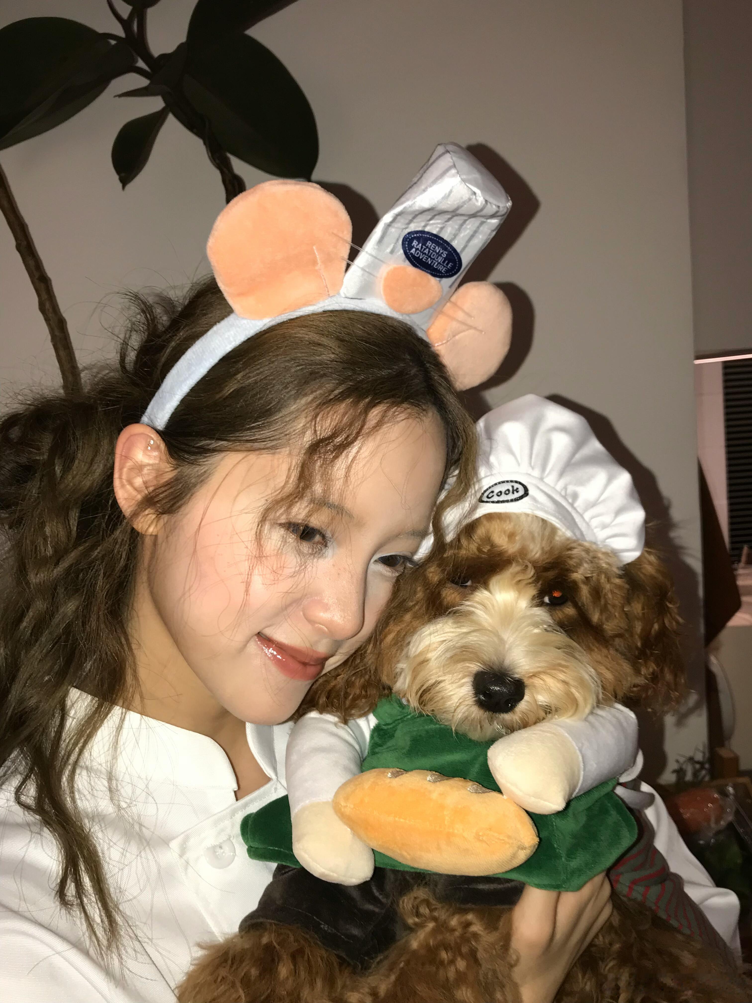 欧阳娜娜小狗塑[爱慕][爱慕][爱慕] ​​​