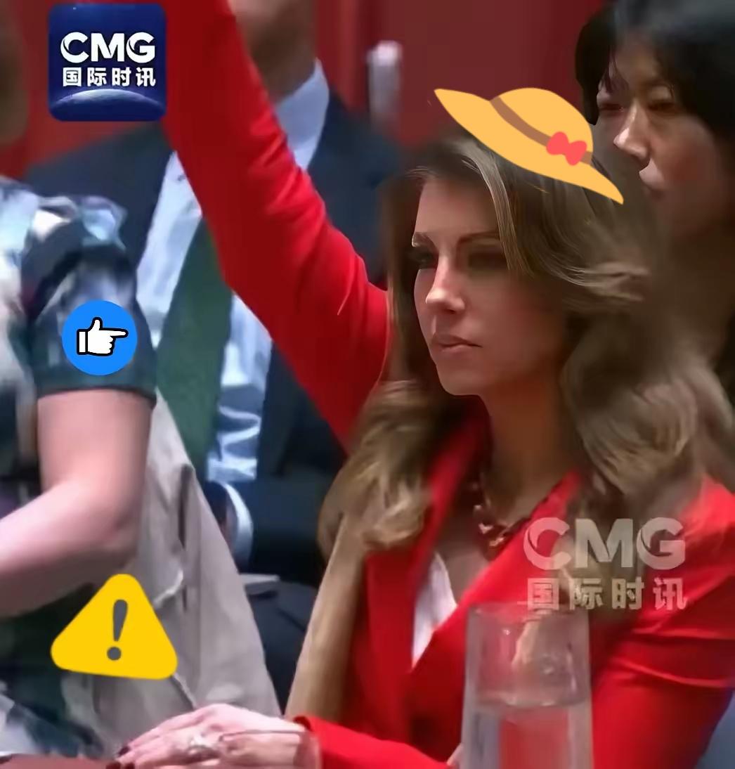 就在刚刚
就是这个穿红衣的女人，刚刚在联合国，亲手否决了加沙的“生路”！
在安理