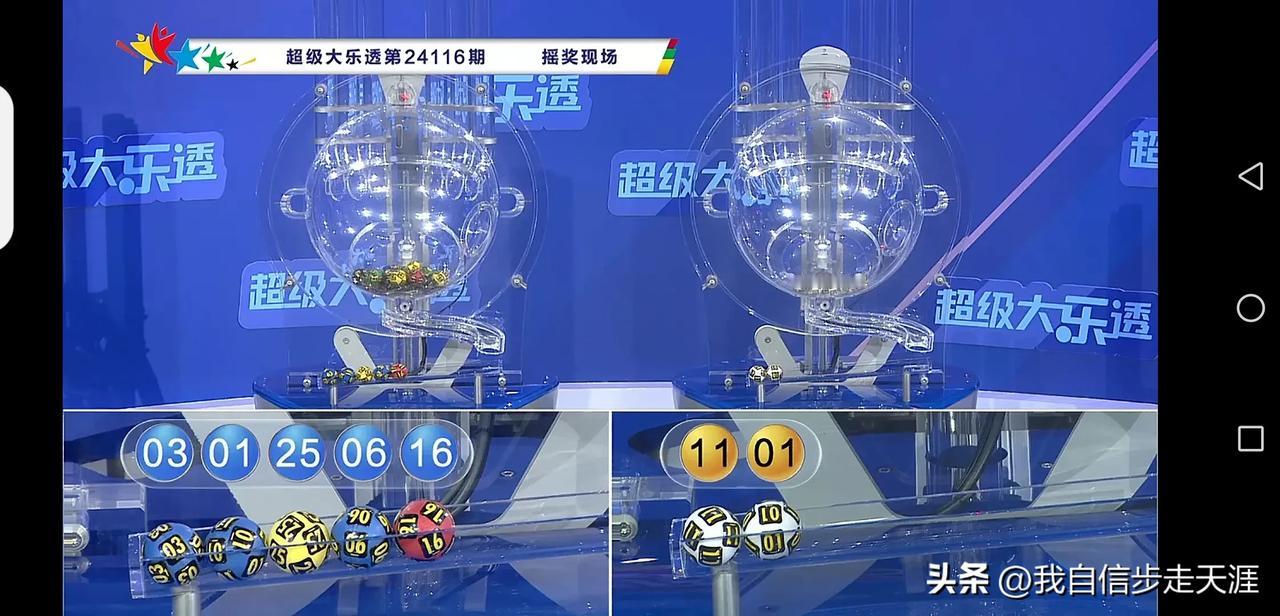 116期大乐透开奖分析

本期开奖号码 01 03 06 16 25+01 11